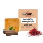 Ghar Soaps Sandalwood & Saffron Magic Soaps