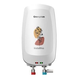 Crompton InstaBliss 3-L Instant Water Heater (Geyser) with Advanced 4 Level Safety (White), Wall Mounting