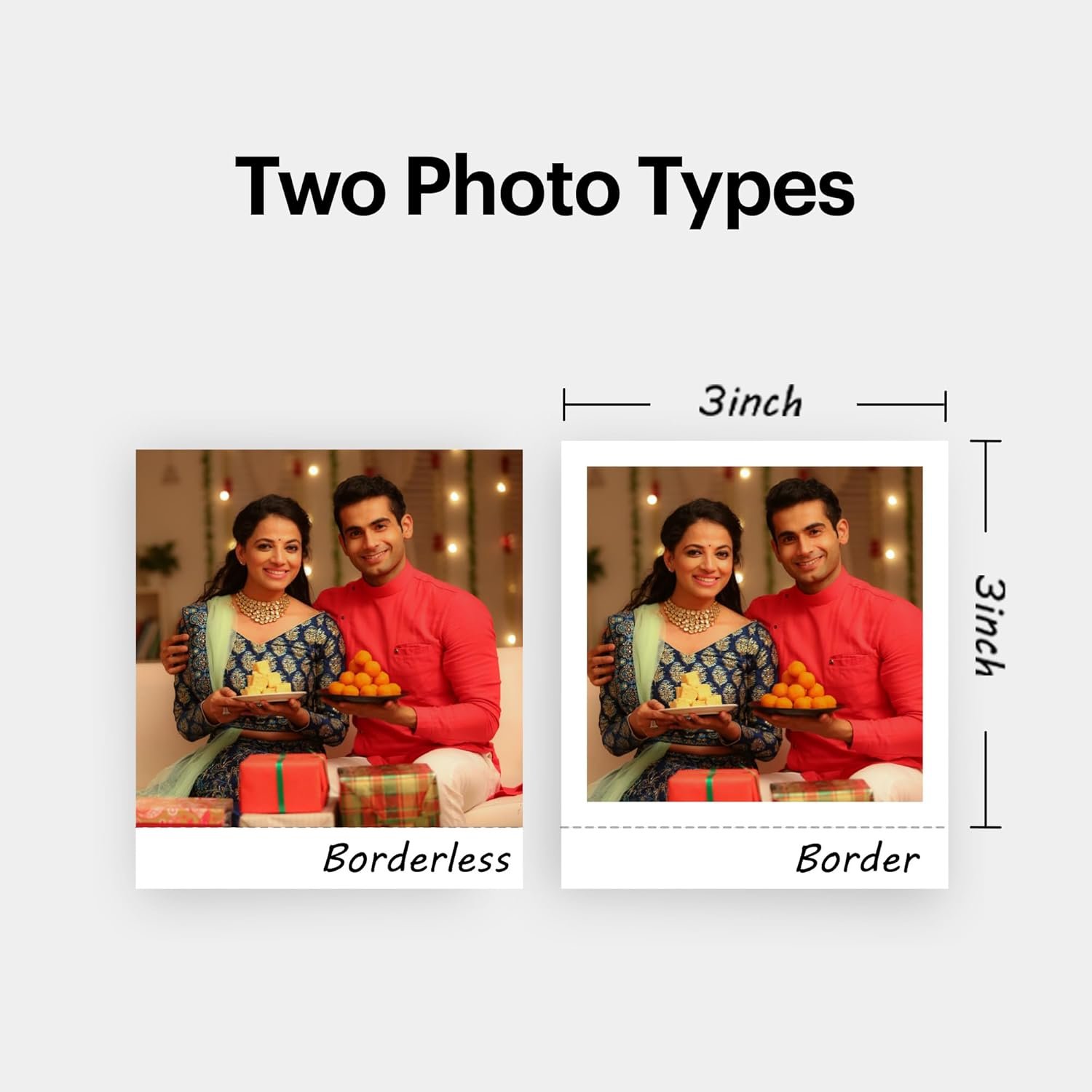 KODAK Mini Shot 3 Retro 4PASS 2-in-1 Instant Camera and Photo Printer (3x3 inches) + 68 Sheets Gift Bundle, White - Image 7