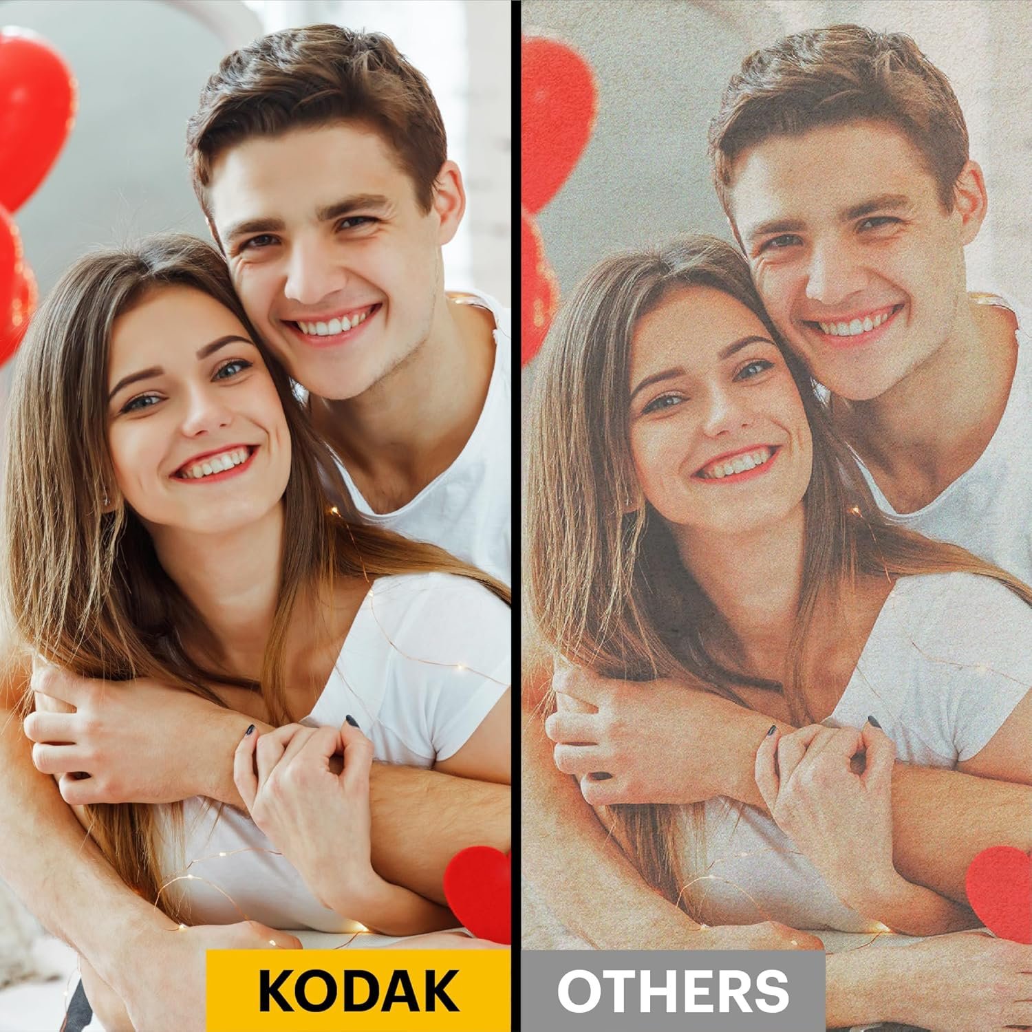 KODAK Mini Shot 3 Retro 4PASS 2-in-1 Instant Camera and Photo Printer (3x3 inches) + 68 Sheets Gift Bundle, White - Image 12