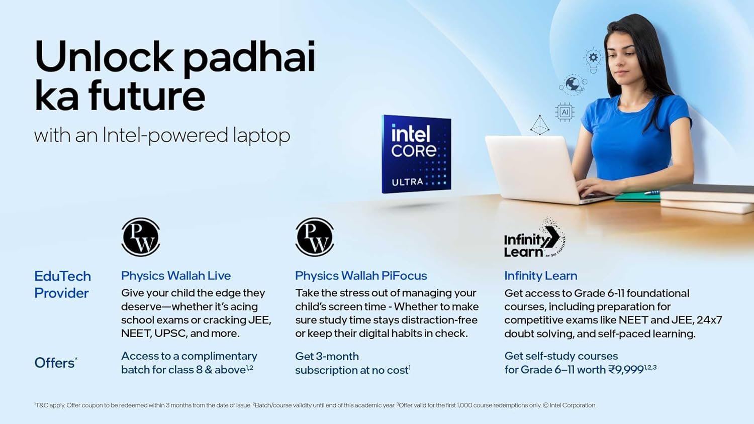 ASUS Vivobook 15, Intel Core i3 13th Gen 1315U, 8GB RAM, 512GB SSD, FHD 15.6", Windows 11, Office Home 2024, Quiet Blue, 1.7Kg, X1504VA-NJ3321WS, Intel UHD iGPU, M365 Basic (1Year)* Laptop - Image 2