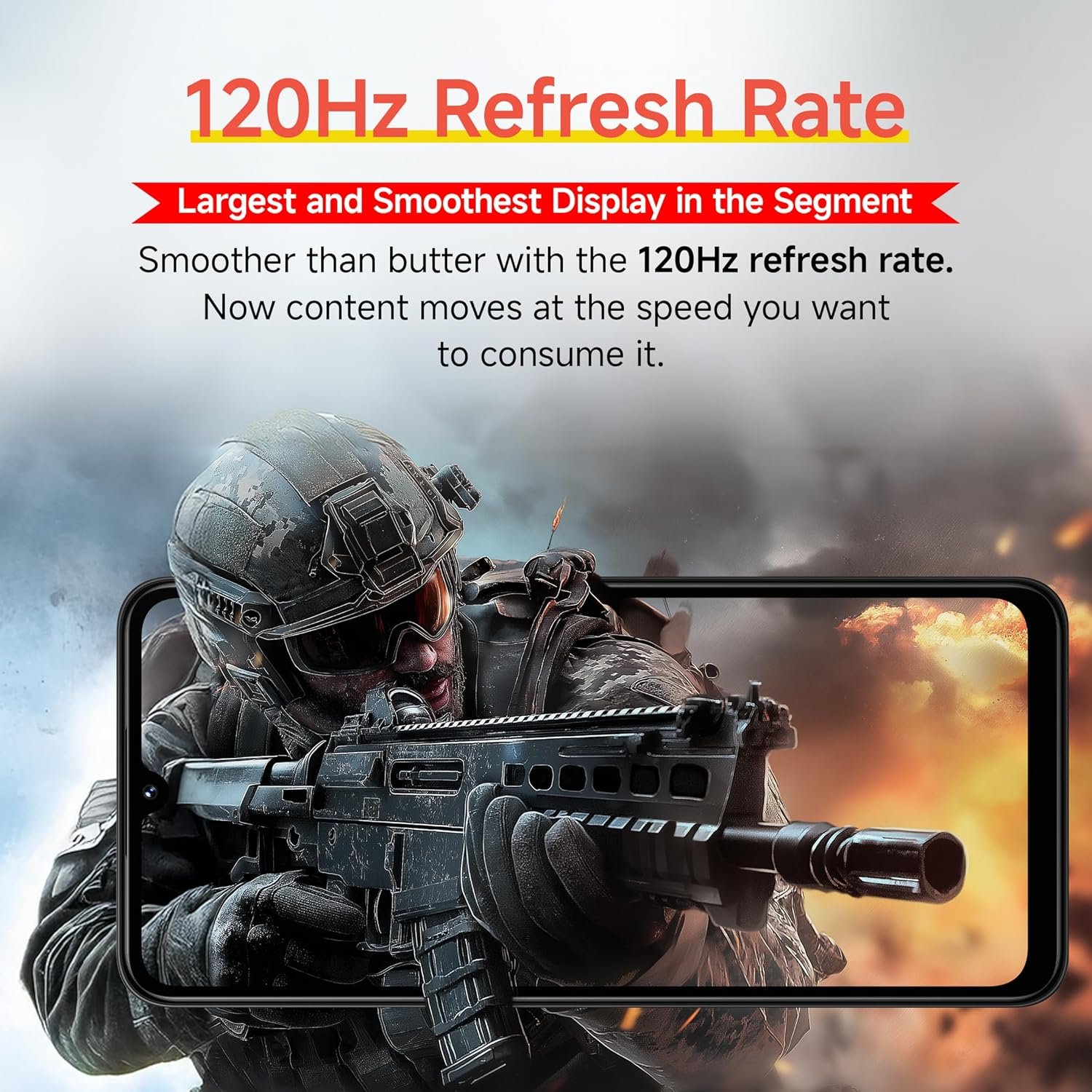 Redmi A4 5G (Sparkle Purple, 4GB RAM, 128GB Storage) | Segment Largest 6.88in 120Hz | 50MP Dual Camera | 18W Fast Charging | Charger in The Box - Image 5