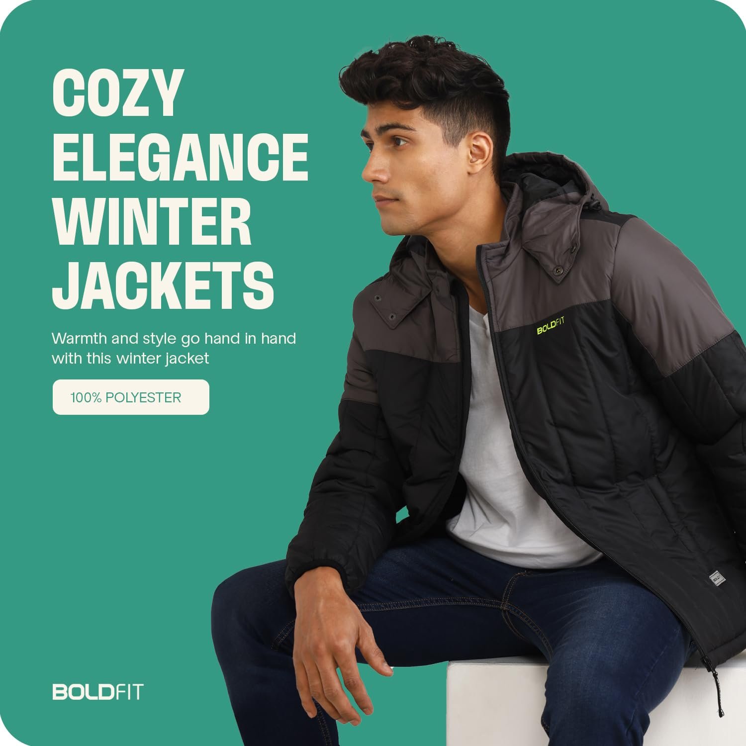Boldfit jackets for men stylish latest puffer winter jacket for men standard length jacket man full sleeves bomber jackets for man winter wear with hoodie sweatshirt - Image 6