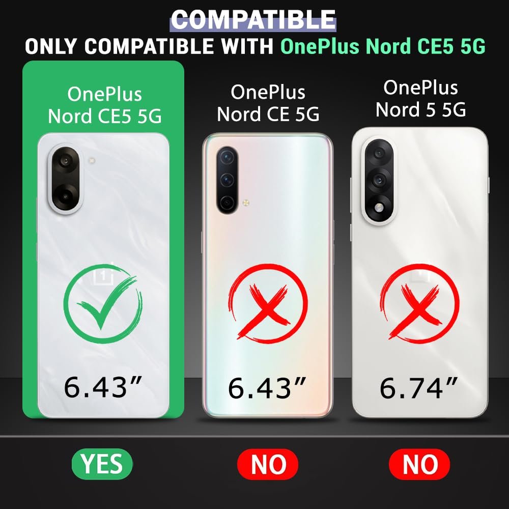 TheGiftKart Back Cover Soft Case for OnePlus Nord CE 5 5G | Best Camera Protection | Inbuilt Dust Plugs & Anti-Slip Grip | Ultra Clear Slim Back Cover Case for OnePlus Nord CE5 (Silicone, Transparent) - Image 2