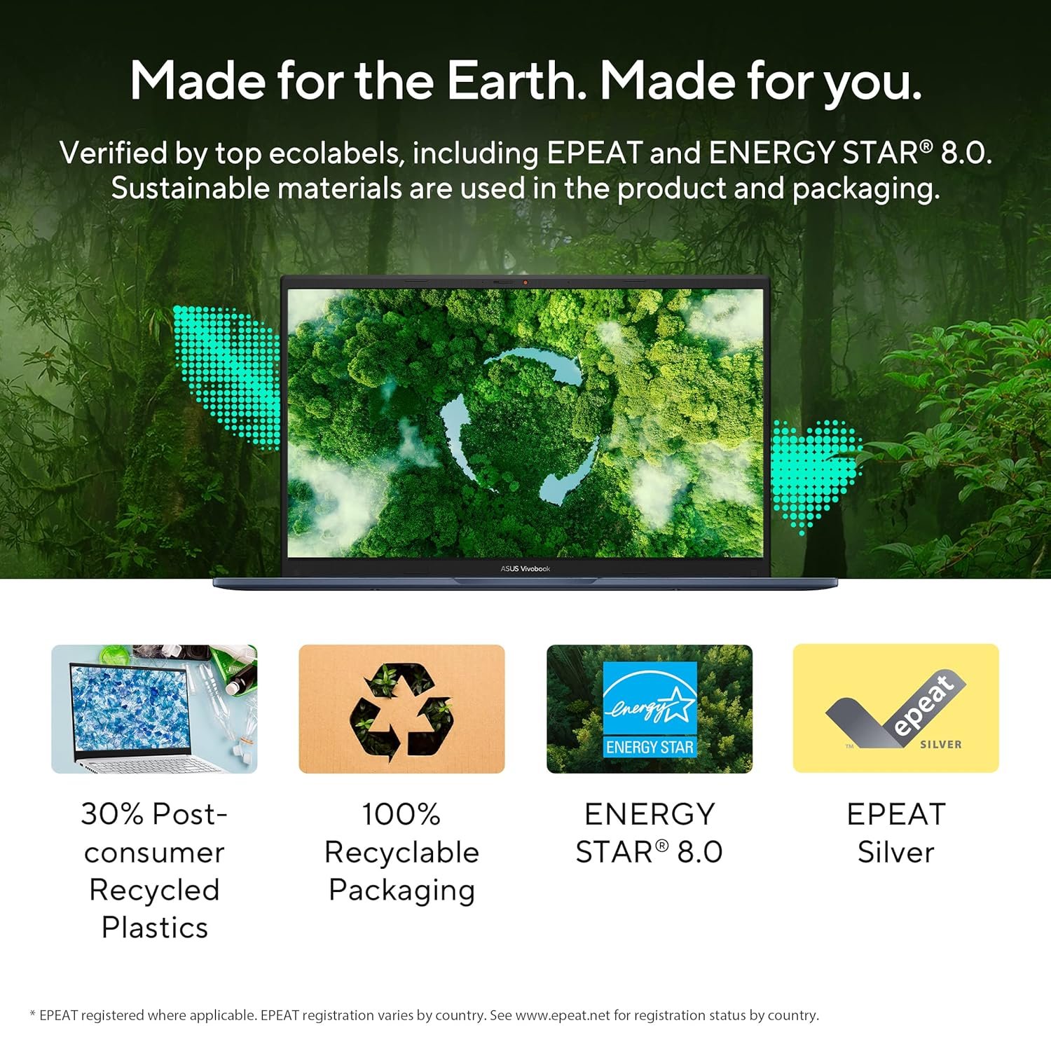 ASUS Vivobook 15, 15.6" FHD (1920 x 1080), Intel Core i5-1334U, (16GB RAM/512GB SSD/Intel Iris Xᵉ/Win 11/M365 Basic (1Year)*/Office Home 2024/Backlit Keyboard/Quiet Blue/1.70 kg), X1504VA-NJ2217WS - Image 8