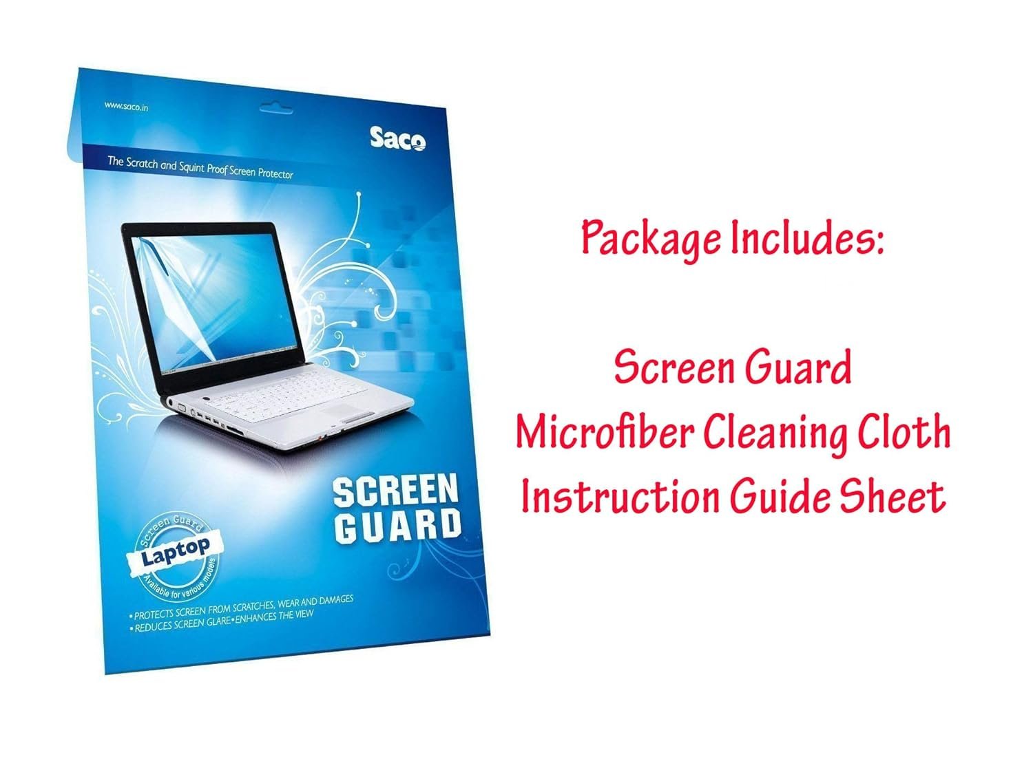 Saco 14 Inch Fiber Glossy Screen Guard Compatible for 2023 Lenovo Yoga Slim 6 14IAP8 | Yoga 7 2-in-1 14IML9 Series 14 Inch Laptop 16:10 Ratio - Image 6