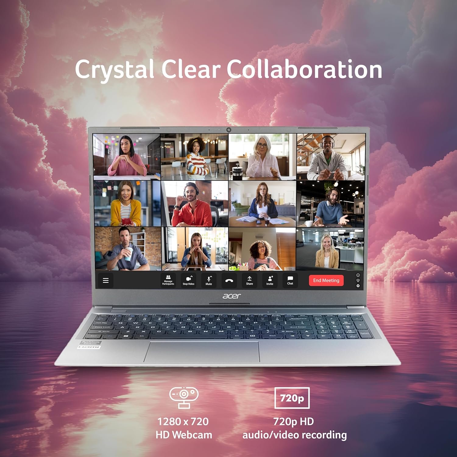 Acer Aspire Lite, Intel Core i5 13th Gen - 1334U, 16GB RAM, 512GB SSD, Full HD 15.6"/39.62 cm, Windows 11 Home, Steel Gray, 1.59 KG, AL15-53, Metal Body, 36 WHR, Thin and Light Premium Laptop - Image 6