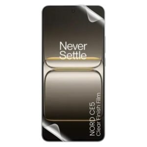 Casodon Screen Protector Film for OnePlus Nord CE5 | Soft, Flexible, Self-Healing Front Guard | Easy Install, Edge-to-Edge, Anti-Fingerprint | OnePlus Nord CE5 5G Screen Protector – Transparent