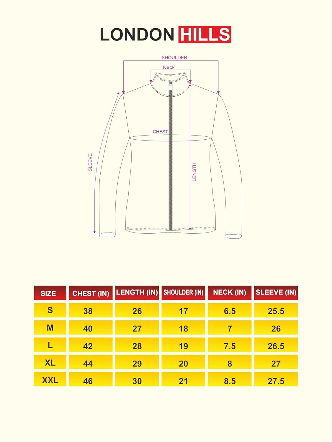 London Hills Men's Polyester Hooded Jacket - Image 6