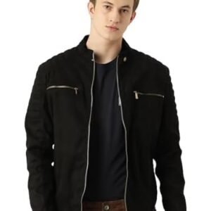 Leather Retail Men’s Suede Faux Leather Jacket