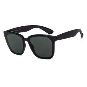 Vincent Chase By Lenskart | Havana | Full Rim Round | Polarized and 100% UV Protected | For Men & Women | Small | VC S14596