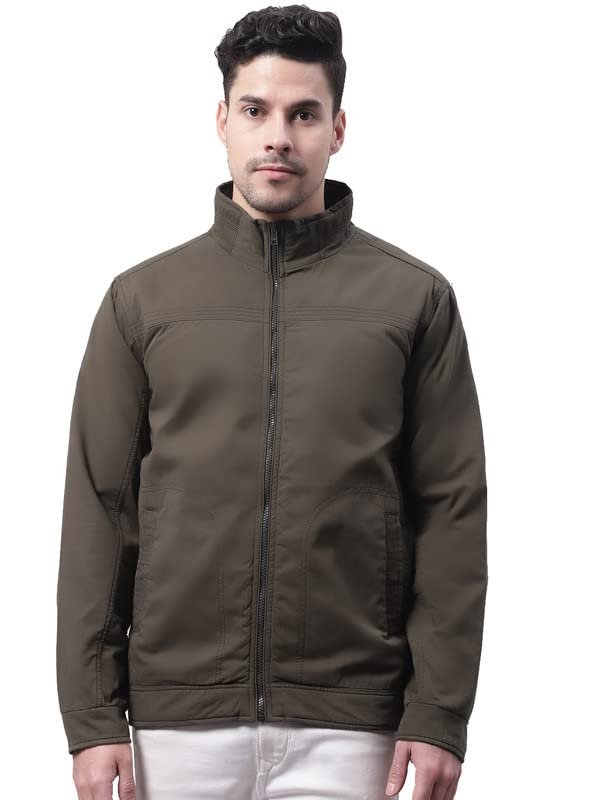 Cantabil Men Olive Jacket (P_MJKT00081_OLIVE)