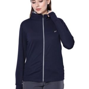 BLUE TYGA SUNSCREEN JACKET Women’s Travel Nylon Solid Plain Sports Summer Gym Workout Running Travel Trekking and Sunscreen jacket for Women Nylon Winter Casual Wear�