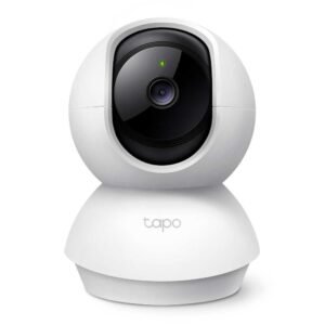 Tapo C200 360° 2MP 1080p Full HD Pan/Tilt Home Security Wi-Fi Smart Camera| Alexa Enabled| 2-Way Audio| Night Vision| Motion Detection| Sound and Light Alarm| Indoor CCTV White