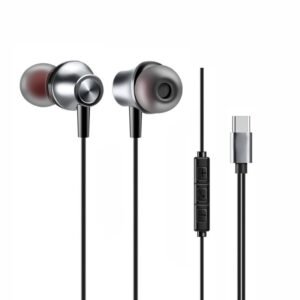 Earphones BT OPE for One-Plus Nord CE5 Earphone Original Like Wired Stereo Deep Bass Head Hands-Free Headset v Earbud Calling inbuilt with Mic,Hands-Free Call/Music (TS-18,BLK)