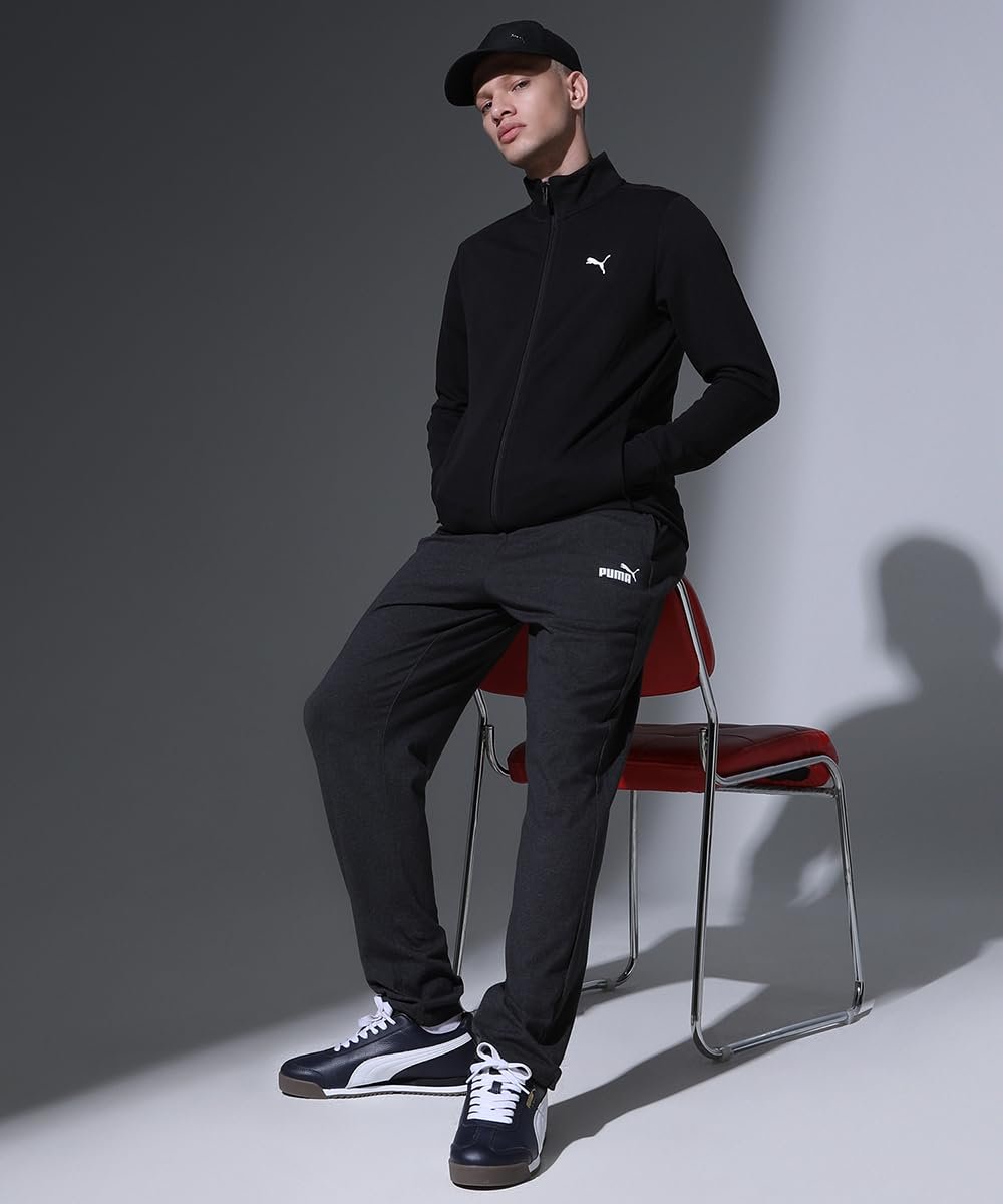 Puma Men Full Sleeve Polycotton Full Zip with Pocket Solid Men's Sports Track Jacket - Image 5