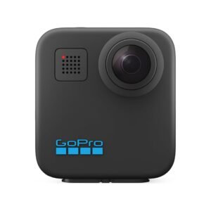 GoPro Max 360 Action Camera – 5.6K30 HD Video & 16.6MP Photos, Ultimate 360 Photography, Stabilization, Rugged & Waterproof, High-Performance Enduro Battery, Easy Object Tracking with Quik Editing App