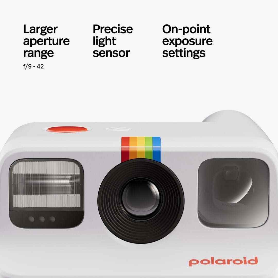 Polaroid Go Generation 2 - Mini Instant Film Camera - Black (9096) - Only Compatible with Go Film - Image 7