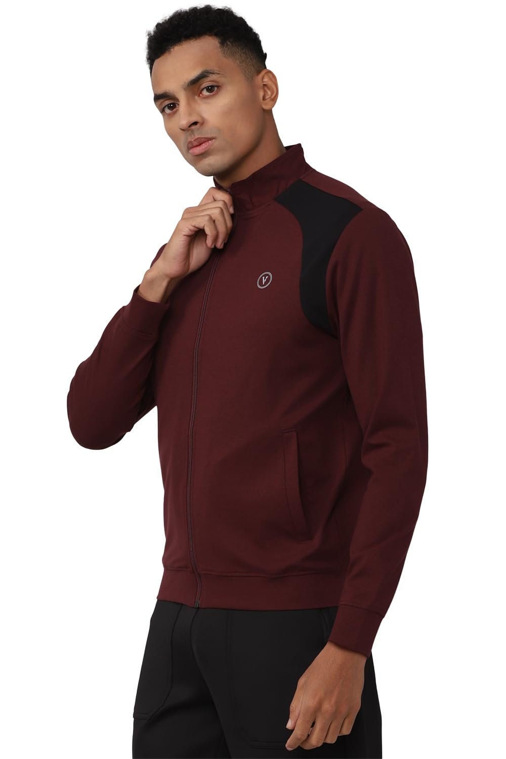 Van Heusen Cotton Blend Men Standard Length Jacket - Image 2