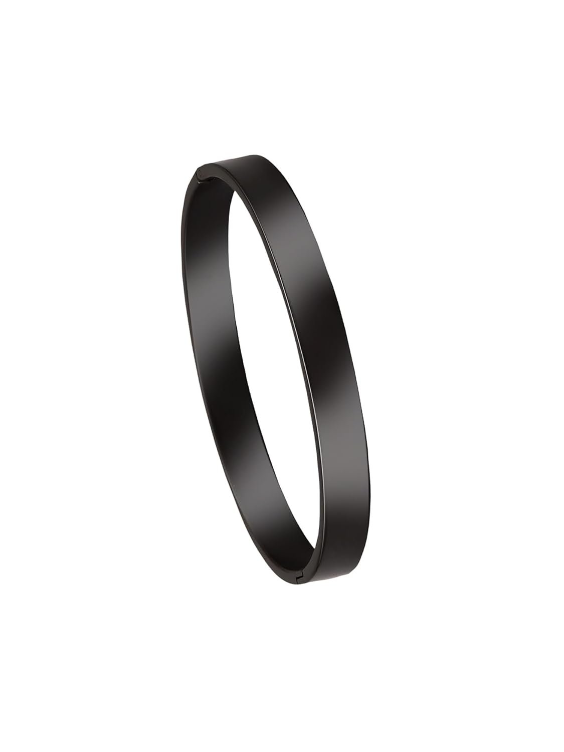 Yellow Chimes Kada Bracelets for Men Stainless Steel Black Kadaa Bracelet for Men and Boys.