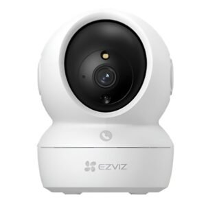 EZVIZ H6C Pro 1080p Wi-Fi Pan & Tilt Smart Camera | Full HD | Color Night Vision | Motion Tracking | Two-Way Talk | Two-Way Calling | Compatible with Alexa & Google
