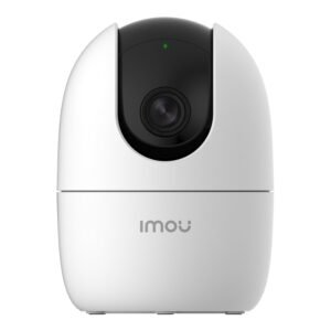 Imou 360° 1080P Full HD CCTV Security Camera, Human Detection, Motion Tracking, 2-Way Audio, Night Vision, Dome Camera with WiFi & Ethernet Connection, Alexa Enabled, Up to 256GB SD Card Support