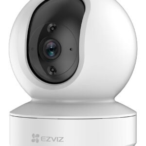 EZVIZ by HIKVISION |4MP QHD Resolution Indoor Smart WiFi Baby/Pet Monitor Camera |Smart Night Vision |360 Visual Coverage |Motion Detection Two-Way Talk |Micro SD Slot up to 256GB (TY1), White.