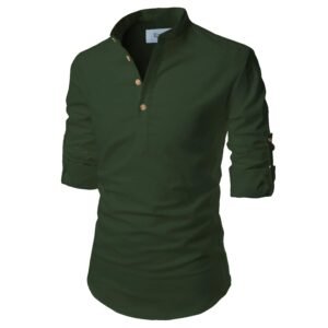 EDINWOLF Cotton 4 Button Kurta For Men