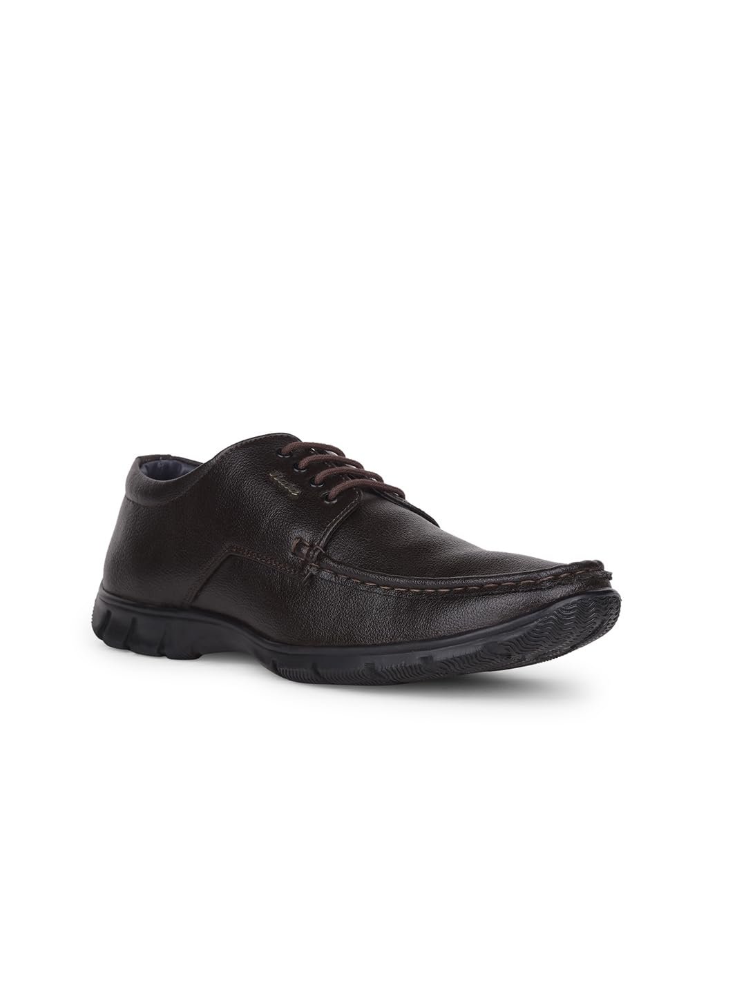 Bata Men Formal Derby Shoes - Brown - Image 2