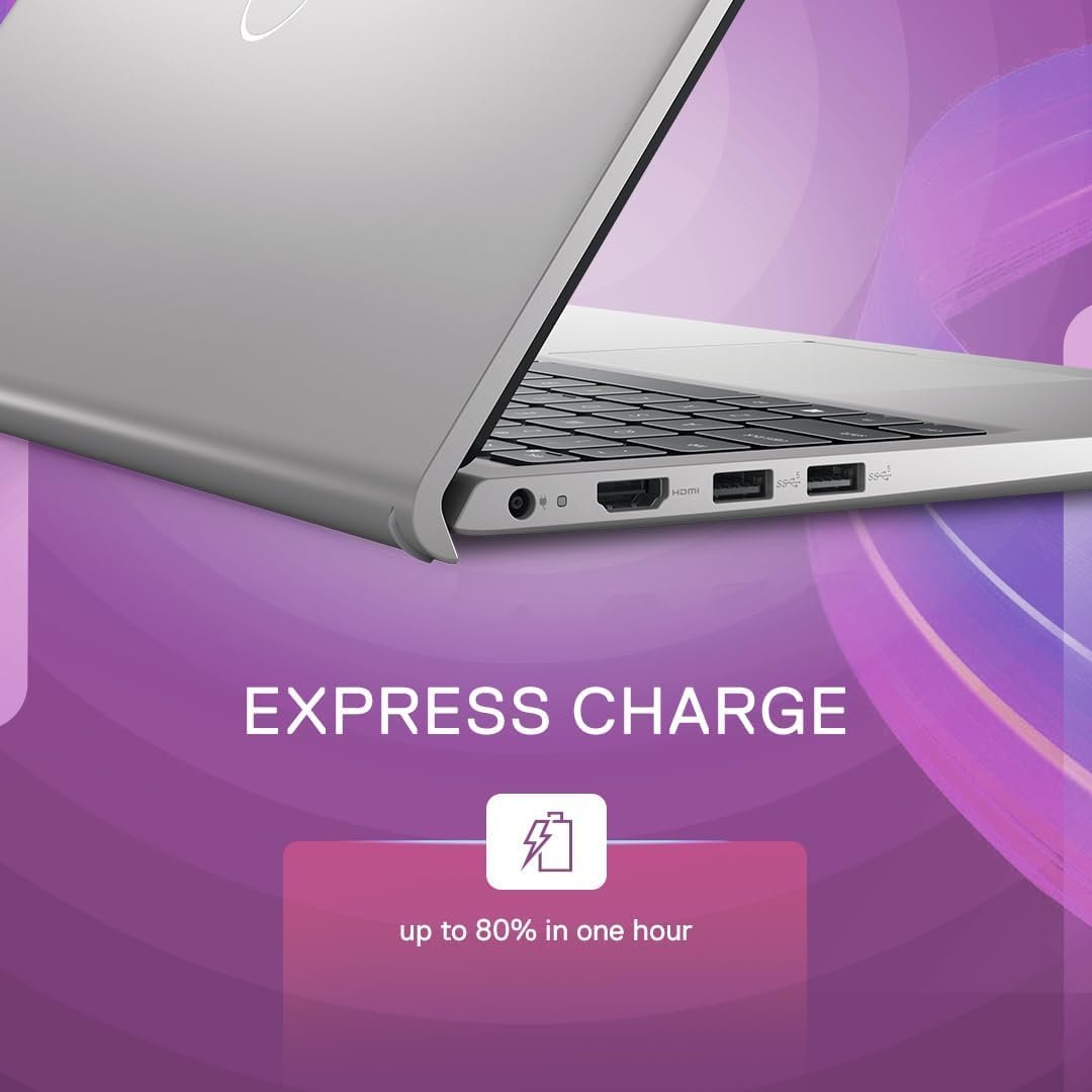 Dell Vostro 13th Gen Laptop Intel, Intel Core i3-1305U, 15.6" FHD 120Hz 250 nits Narrow Border Display, 16GB DDR4 RAM, 512GB, Intel UHD Graphics, Win 11 + Office H&S 2024, Titan Grey, 1.66Kg - Image 6