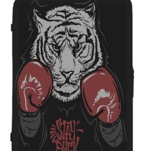 VRT Secure Suitcase Protector Stretchable Suitcase Sleeve with Handle Access Elastic Luggage Protector Cover Invisible Zipper for Travel Protective Luggage Wrap Easy Fit (Stay Buck, Medium)