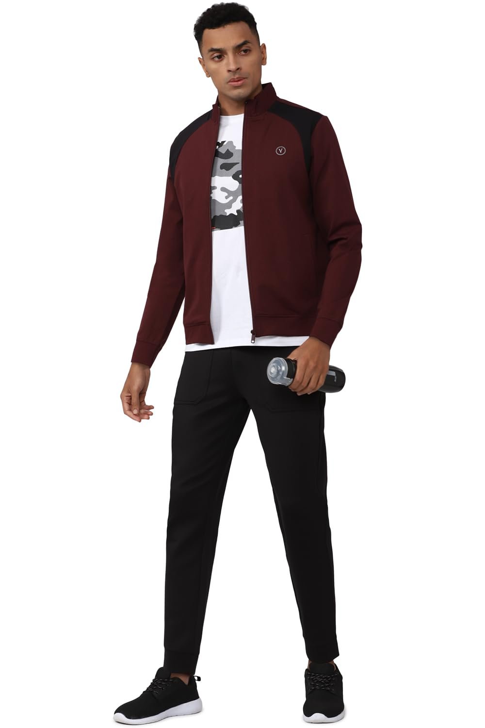 Van Heusen Cotton Blend Men Standard Length Jacket - Image 5