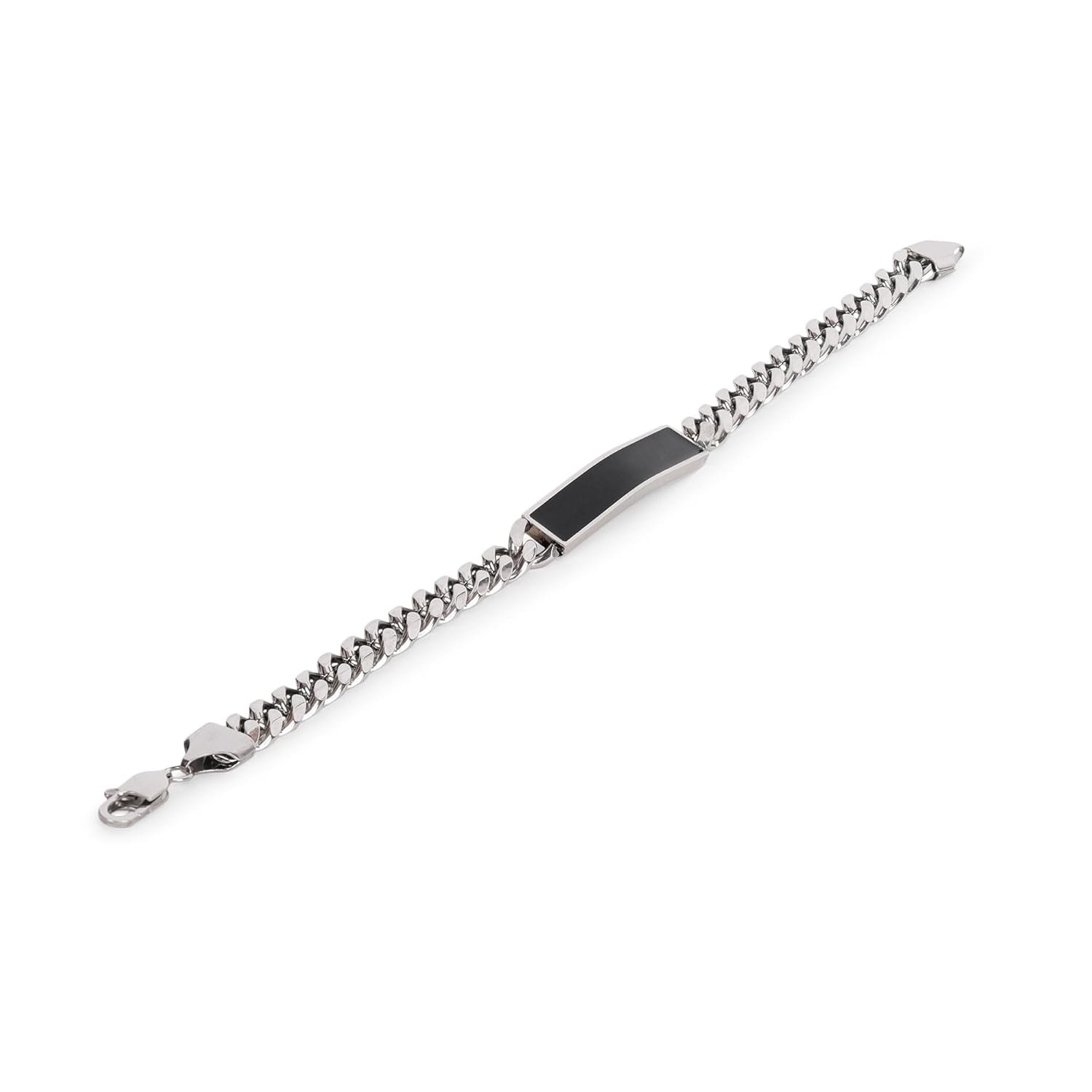 Fashion Frill Silver Bracelet For Men Stainless Steel Chain Silver Bracelet For Men Boys Love Gifts Mens Jewellery - Image 9