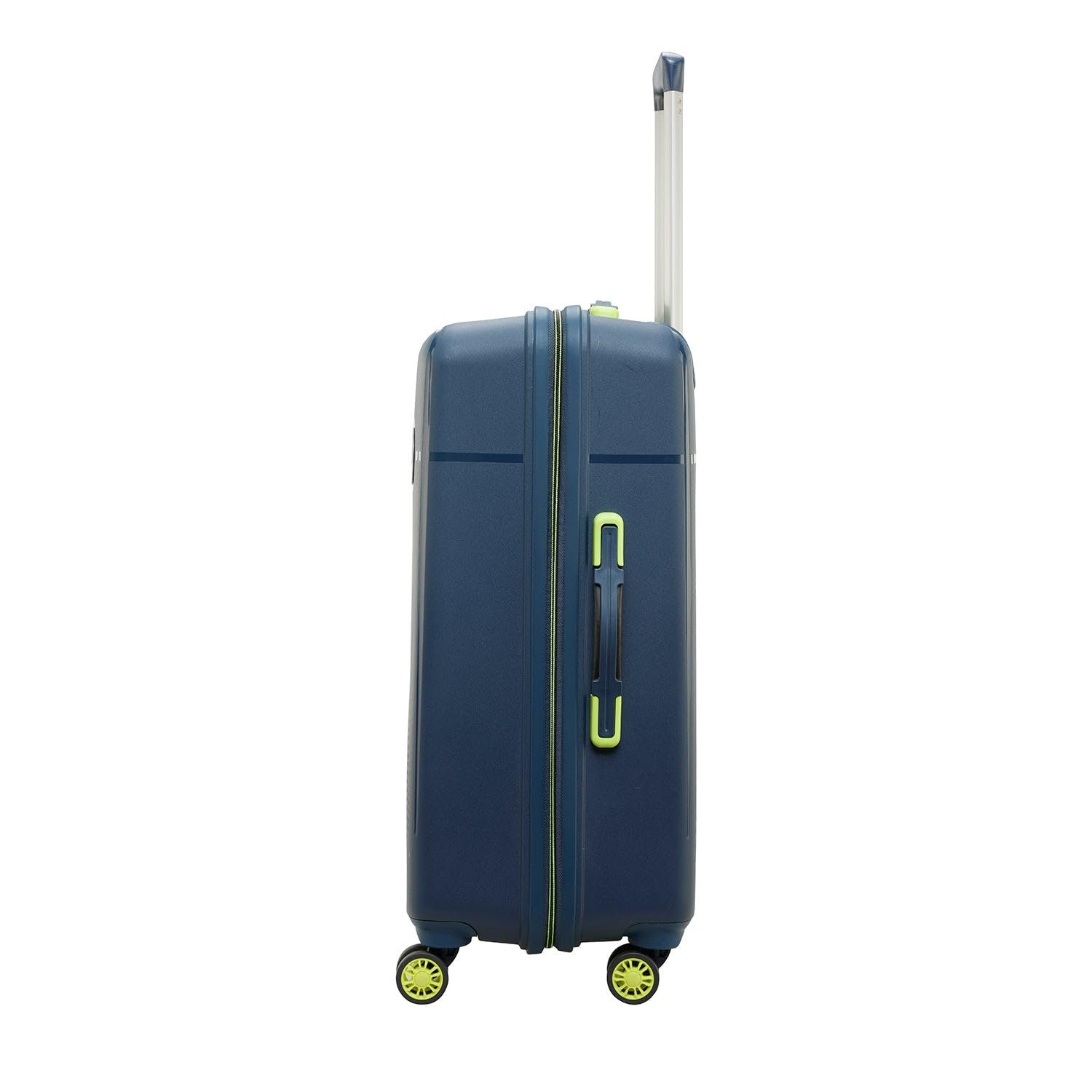 Skybags Cityscape 67Cms Polypropylene Hardsided Medium Size 8 Wheels Double Spinner Anti Theft Zipper Blue Suitcase - Image 3