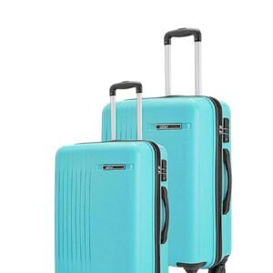 Safari Lancer Set of 2 Small + Medium (20Inch+24Inch) Trolley Bag for Travel with 5 Years Warranty – Sky Blue