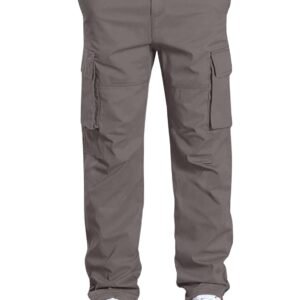 Leriya Fashion Men’s Regular Fit Low Rise Cargos Trousers | Cargo Track Pant | Loose Fit | Regular Trouser Loose Fiting | Treck Pent with Multiple Pockets