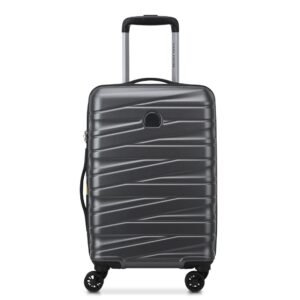 DELSEY PARIS Tiphanie 66 Cm 4 Double Wheel Polycarbonate Medium Graphite Hard Suitcase