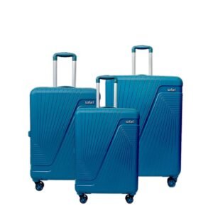Safari Zion Set of 3 Trolley Bag for Travel with 5 Years International Warranty (Small+Medium+Large) Dark Green