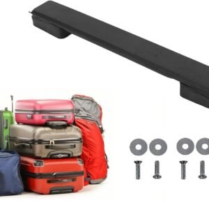 Repair Replacement Luggage Pull Handle for VIP Safari, American tourister, Skybag Suitcase Trolley Bag Suitcases Handle for Luggage Parts (1 Handle Black (at))