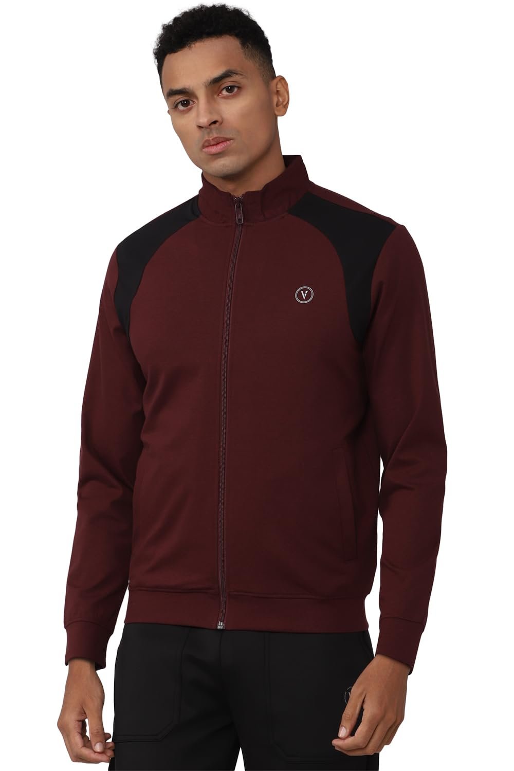 Van Heusen Cotton Blend Men Standard Length Jacket