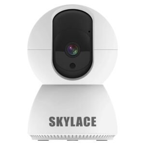 KINGSTER® 3MP Smart WiFi CCTV Camera | Indoor Dome | 360° View | 2-Way Audio | Night Vision | Motion Alerts | App Controlled | SD Card & Cloud Support | Home & Office Security