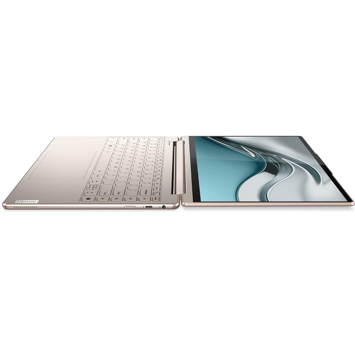 Lenovo Yoga 9 13th Gen Intel Evo i7 1360P 14"(35.56cm) 4K OLED 2-in-1 400Nits Laptop (16GB/1TB SSD/Win 11/Office 2021/Backlit KB/Pen 2.0/1Yr Warranty/Alexa/3 Month Game Pass/Oatmeal/1.4Kg) 83B1004XIN - Image 11
