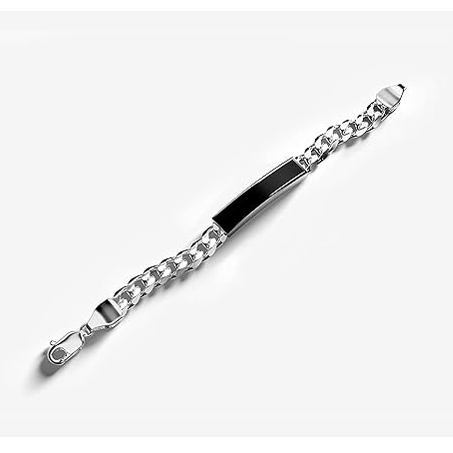 Fashion Frill Silver Bracelet For Men Stainless Steel Chain Silver Bracelet For Men Boys Love Gifts Mens Jewellery - Image 7