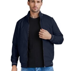 Celary Men’s Bomber Jacket | Lightweight Casual Zip-Up Jacket | Stylish Slim Fit Outerwear for All Seasons