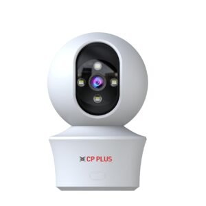 CP PLUS 3MP Smart Wi-Fi CCTV Camera for Home with 360° Pan & Tilt | View & Talk | Smart Detection Suite | Night Vision 30 Mtr | Cloud Recording | CTC Cyber Secure Tech | EZ-P34Q