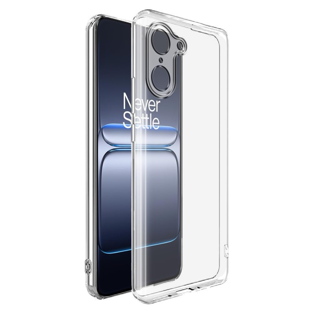 Amazon Brand-Solimo Basic Case for OnePlus Nord CE5 5G (Silicone_Clear)