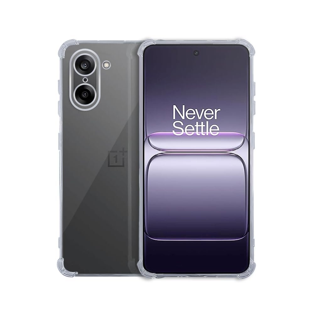 7SEVEN® Back Cover for OnePlus Nord CE5 5G Transparent Mobile Back Case Shock Proof Design Camera Edges Protection Crystal Clear 1+ Phone Case Silicon Soft TPU and Flexible Bumper Phone Cover