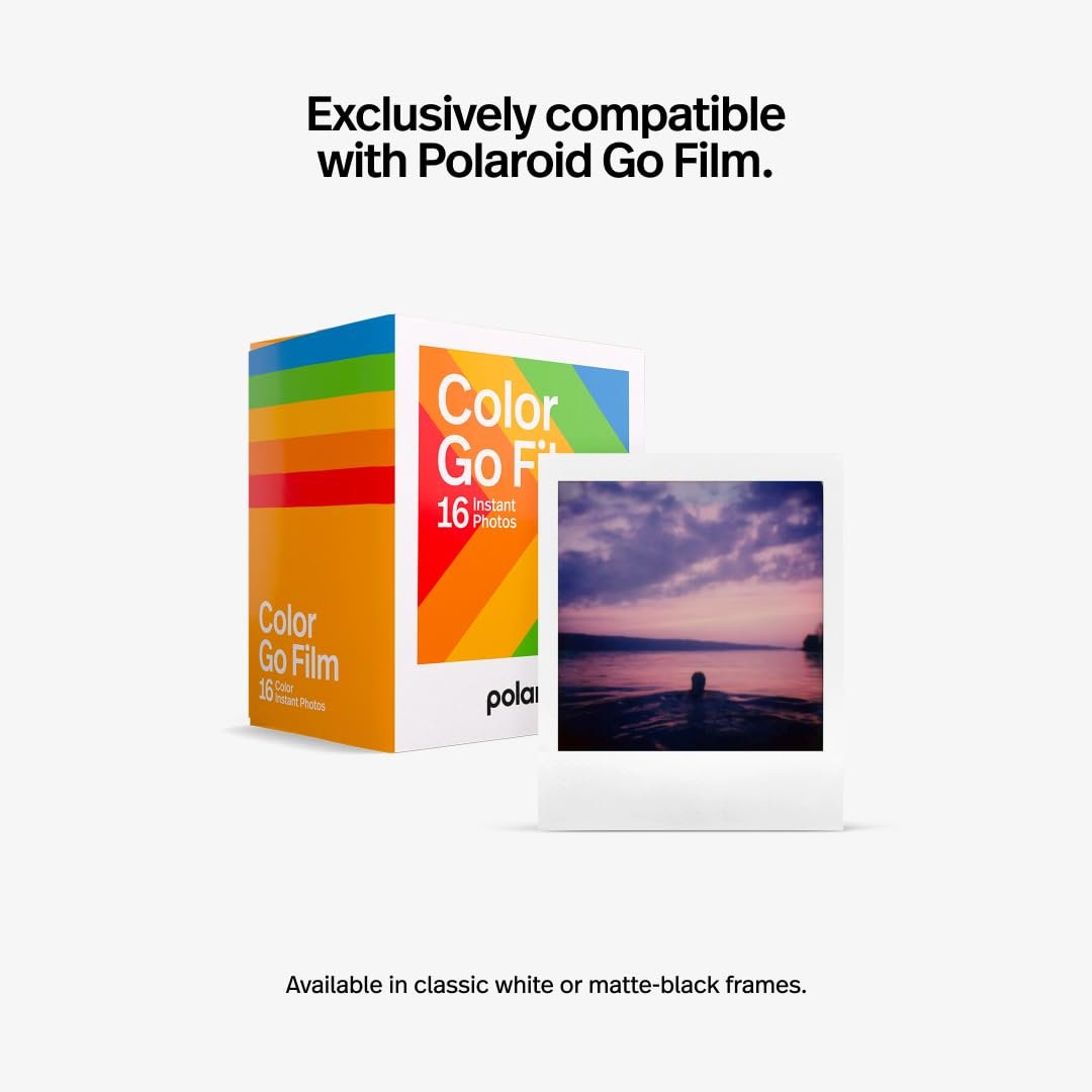Polaroid Go Generation 2 - Mini Instant Film Camera - Black (9096) - Only Compatible with Go Film - Image 8