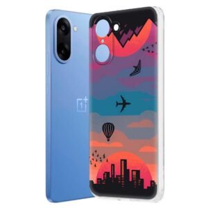 Fashionury Designer Soft Back Cover Case Compatible for OnePlus Nord CE5 5G, Printed,Transparent,Flexible, Silicon for OnePlus Nord CE5 5G -D1153