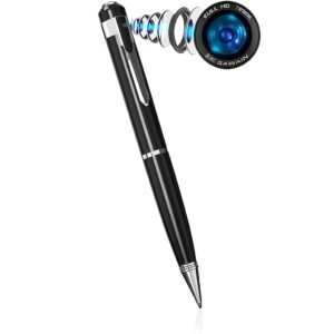 FREDI HD PLUS Full HD 1080p Pocket Pen Camera | 30FPS Smooth Video | JPG Photo Mode | 170mAh Battery | 256 GB SD Card Support | Compact Design for Personal and Professional Use